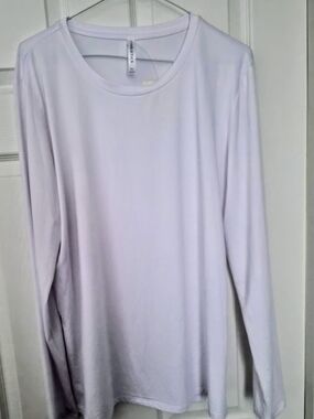 NWT Fabletics Long-Sleeve Crew Top XL